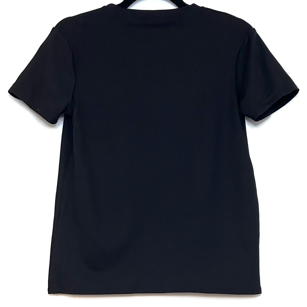 Men’s Black Capezio Dance Shirt, Size S - Picture 2 of 3